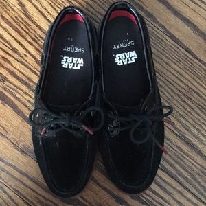 Sperry Darth Vader boat shoes